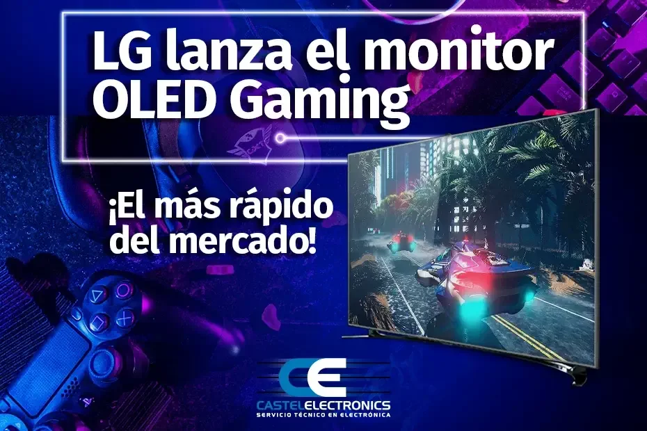 LG lanza monitor gaming con panel OLED 48GQ900